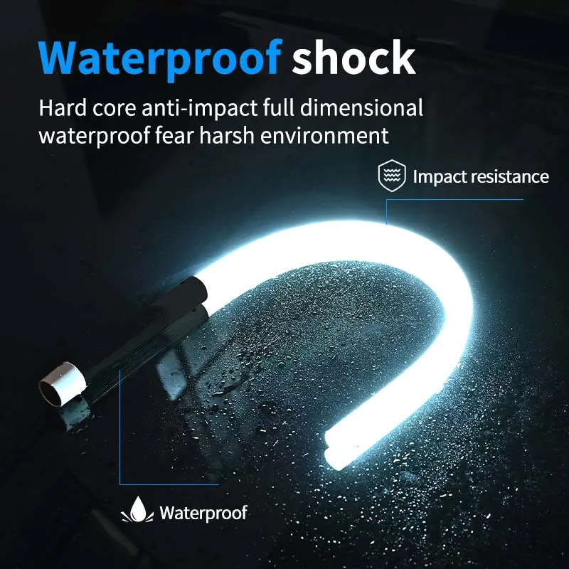 Image of Neuer flexibler Silikon-LED-Streifen mit hoher Lumenleistung, 73 cm LED-Taschenlampenstab, professionelles Arbeitslicht, 73 cm tragbares Werkzeug für Auto-Reparaturen