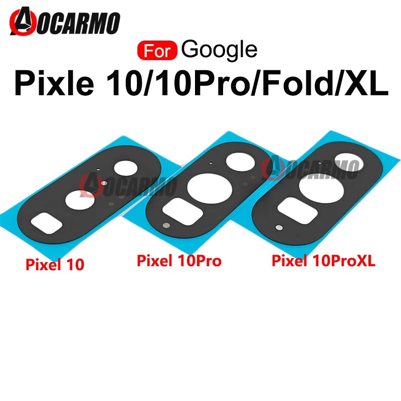 

Для Google Pixel 10Pro 10 Pro XL задняя рамка объектива задняя камера стекло объектива с наклейкой клейкие запасные части