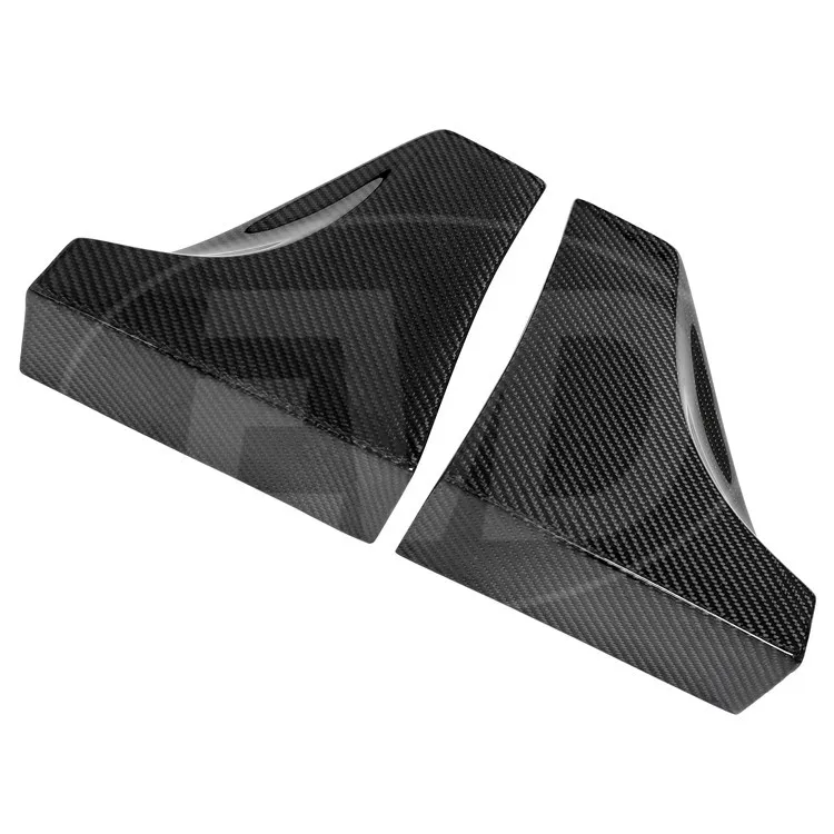 SEIBON STYLE CARBON FIBER FRONT BUMPER SPLITTER for 2013-2015 LEXUS IS IS200T IS250 F SPORT (ONLY SEIBON FRONT LIP) view 3