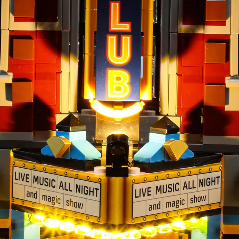 Premium-DIY-LED-Beleuchtungsset für Lego 10312 (nur LED-Licht, Modell ohne Blöcke). Erhellen Sie Ihre Kreationen