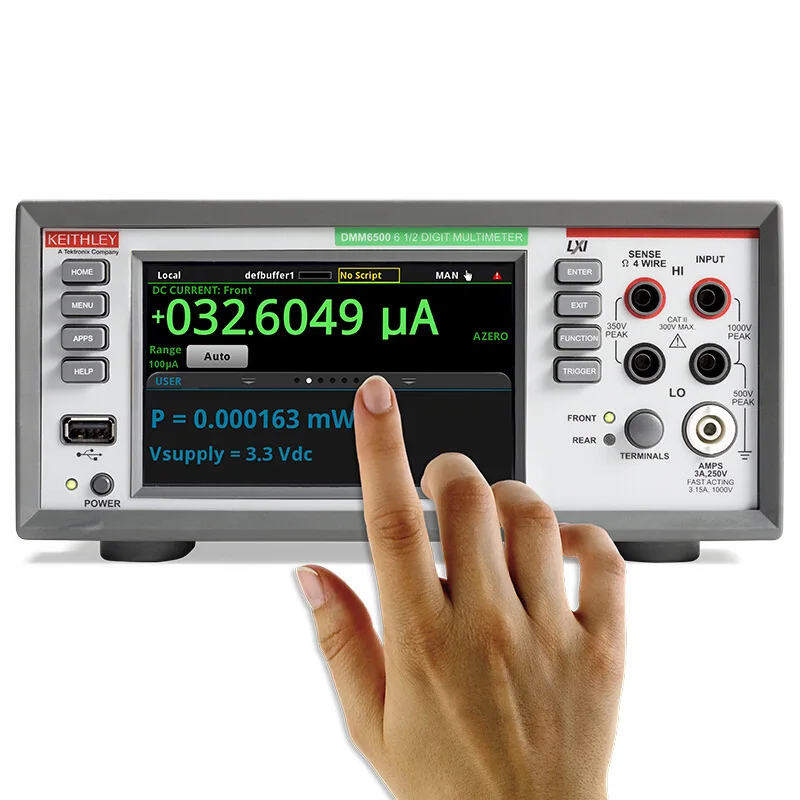 Keithley DMM6500  6.5 Digit Graphical Touchscreen Digital Multimeter