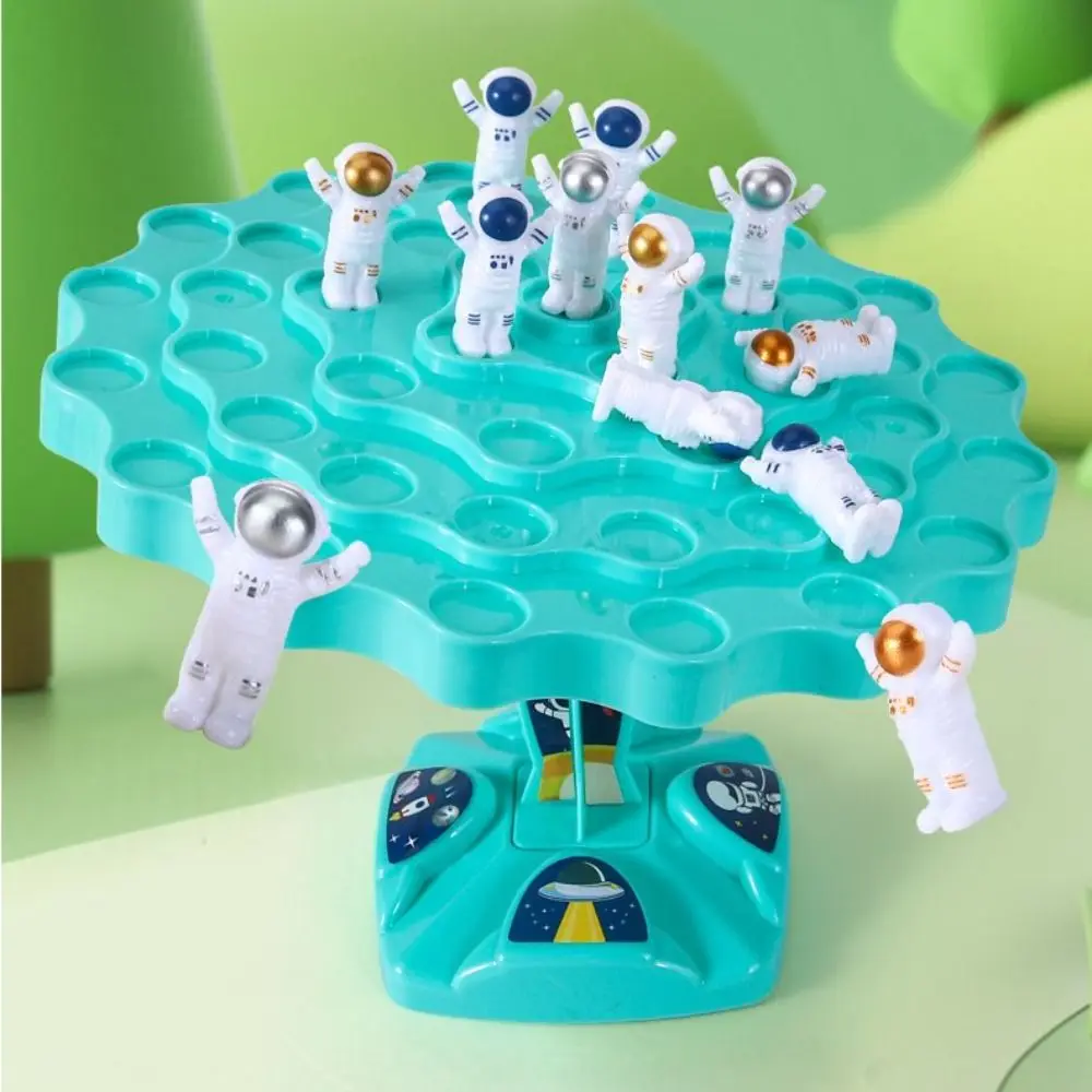 

Stackable Astronaut Balancing Toy Parent-Child Interaction Children Montessori Astronaut Board Game Fun Developing Intelligence