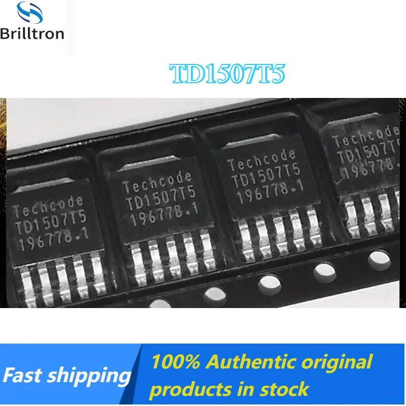 

10/30PCS TD1507T5 TO252-5 Step-Down DC/DC Converter 3A, 150KHZ, 45V New Original Authentic In Stock Fast Delivery