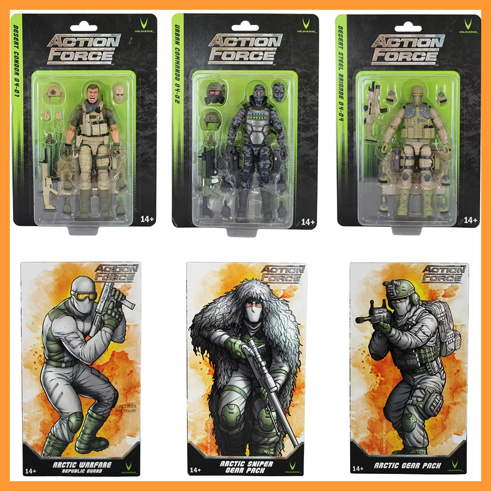 Collectible In Stock 1/12 Scale Action Force 4.0 Wave Modern Military Series Moveable Joint Dolls Model for Fans Gift