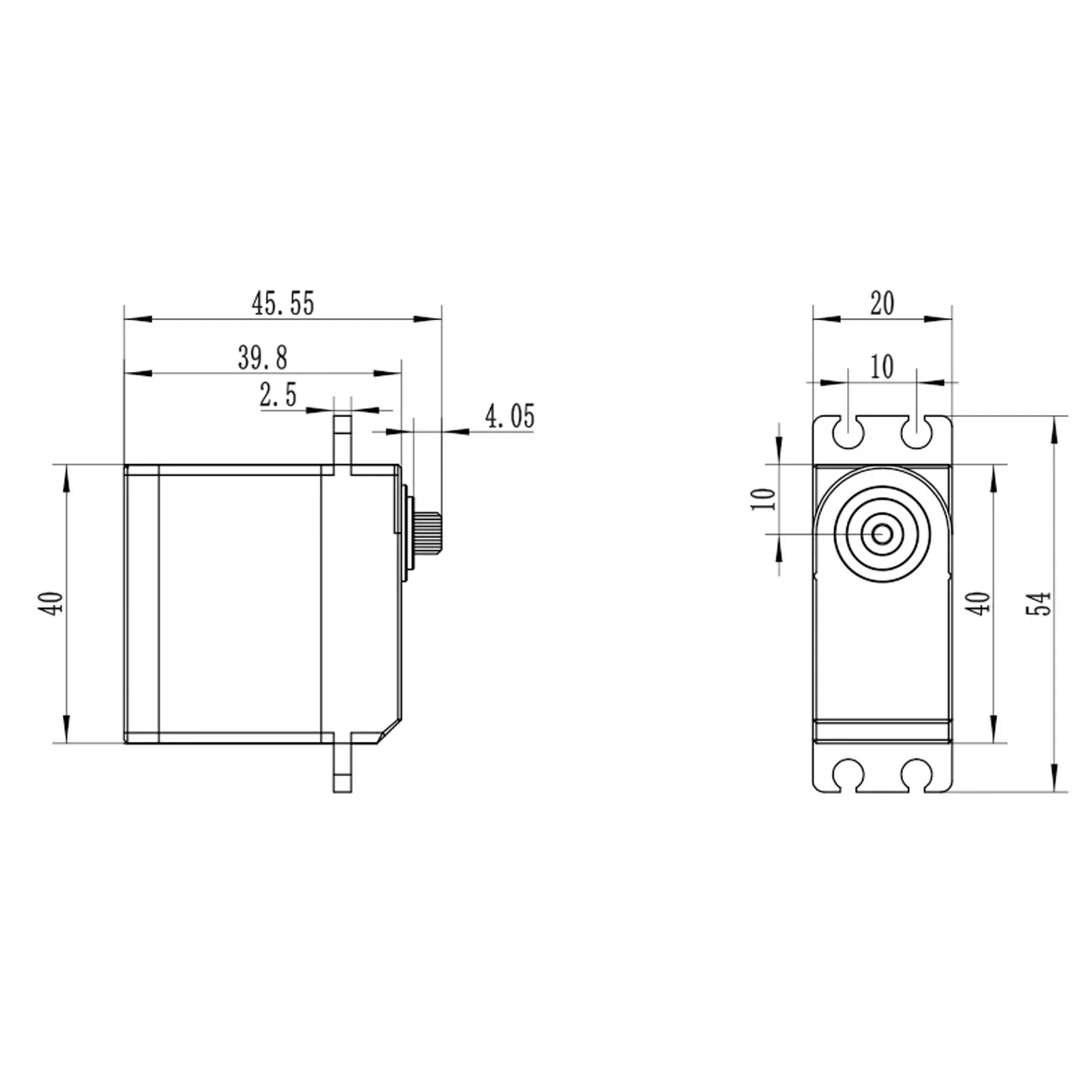 BLS-HV70MG 70Kg Digitale Servomotor Volledig Metalen 4.8-8.4V 180/270 Graden Waterdicht Hoog Koppel Hoek Regelbaar Voor Rc Auto 1:8