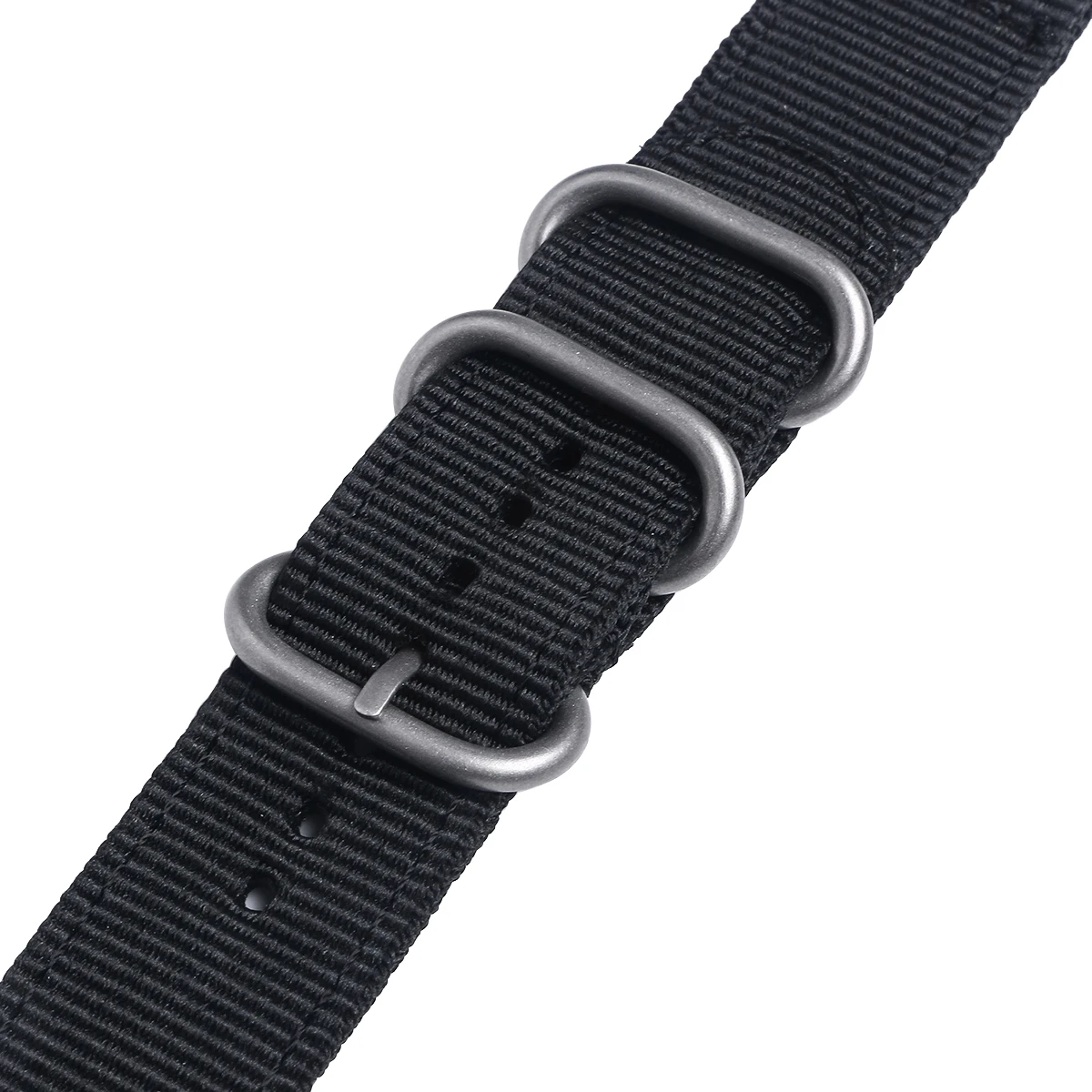 

Mesh Watch Band Nylon Strap Bands for Men 24mm Breathable Replacement