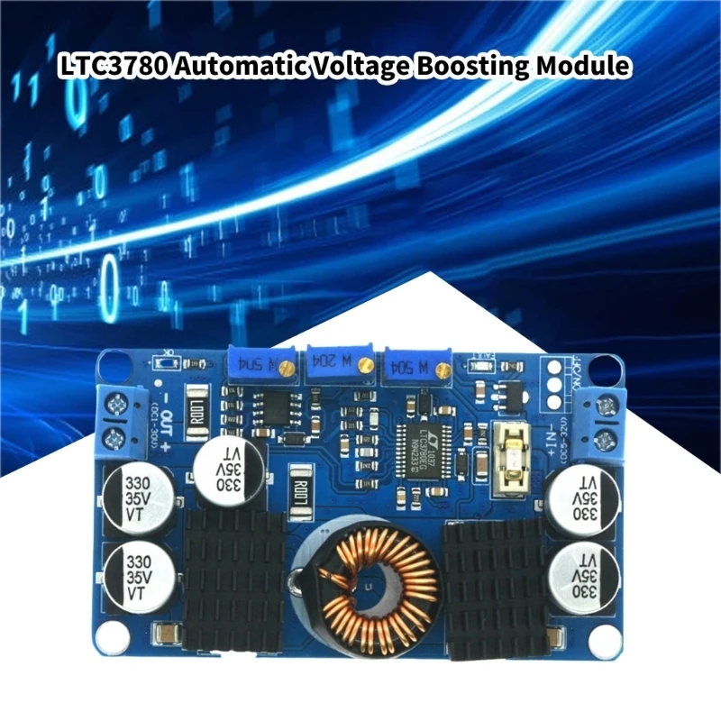  LTC3780 5V-32V to 1V-30V Power Supply Module Solar Automatic Step Up Down Regulator Charging Module