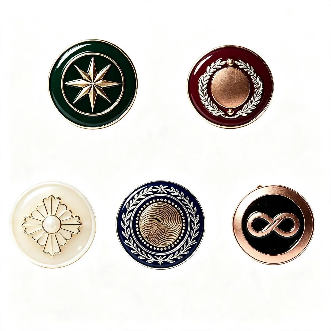 Hot Selling Custom Metal Printing With Epoxy Brooch Lapel Pin Badge metal emblem with double sided tape at the back