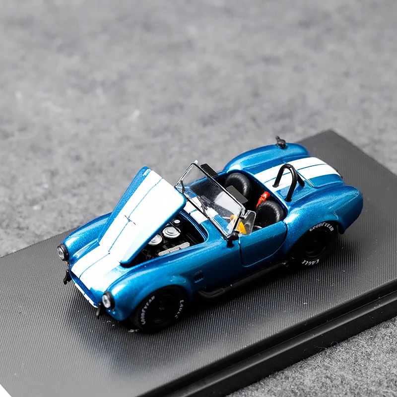 Fine Works 1:64 Shelby 427 COBRA Legering Auto Diecasts & Toy Vehicles Auto Model Miniatuur Schaalmodel Auto Voor Kinderen