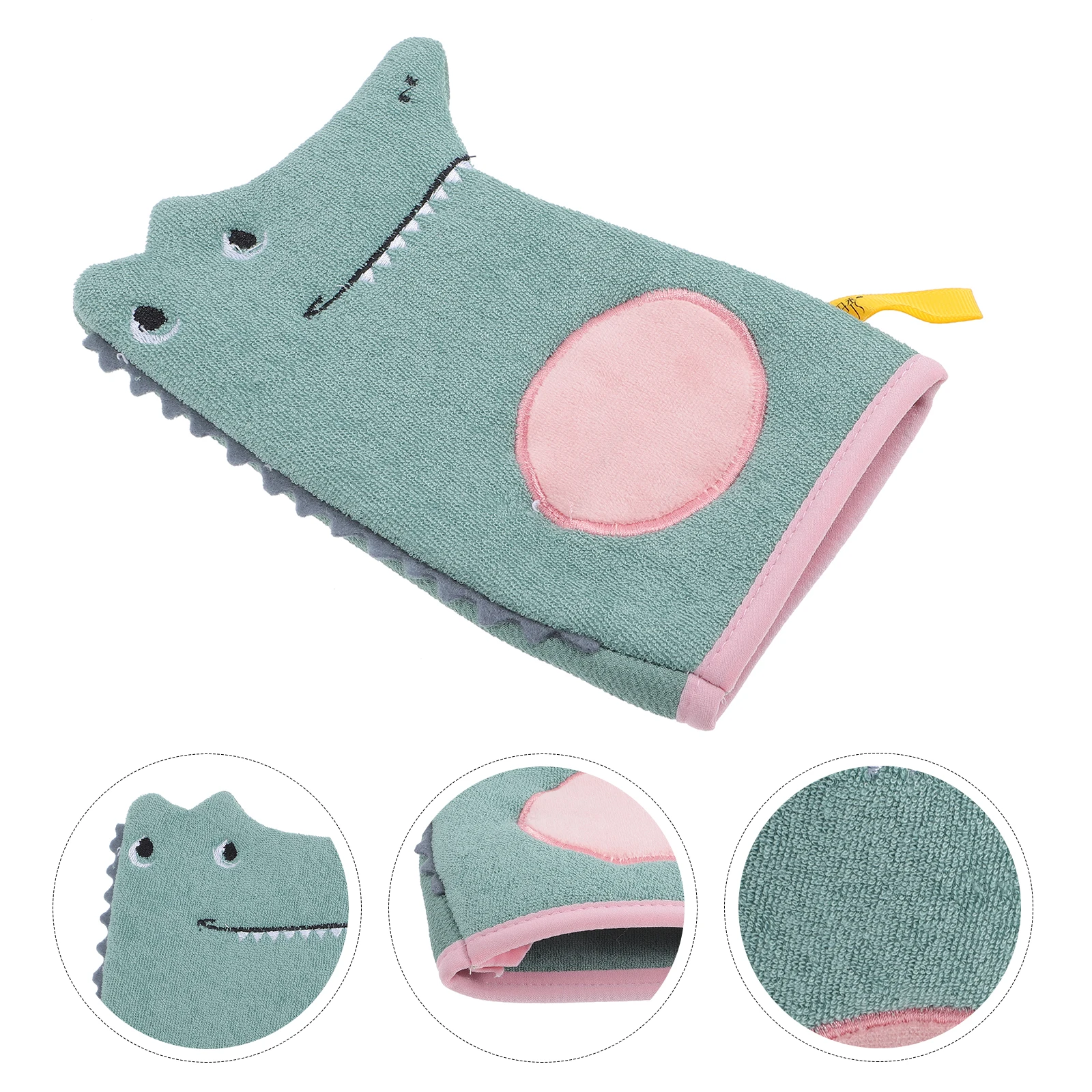

Baby Bath Sponge Cartoon Washcloths Toddler Bath Mitts Shower Gloves Soft Premium Material Newborn Infant Child