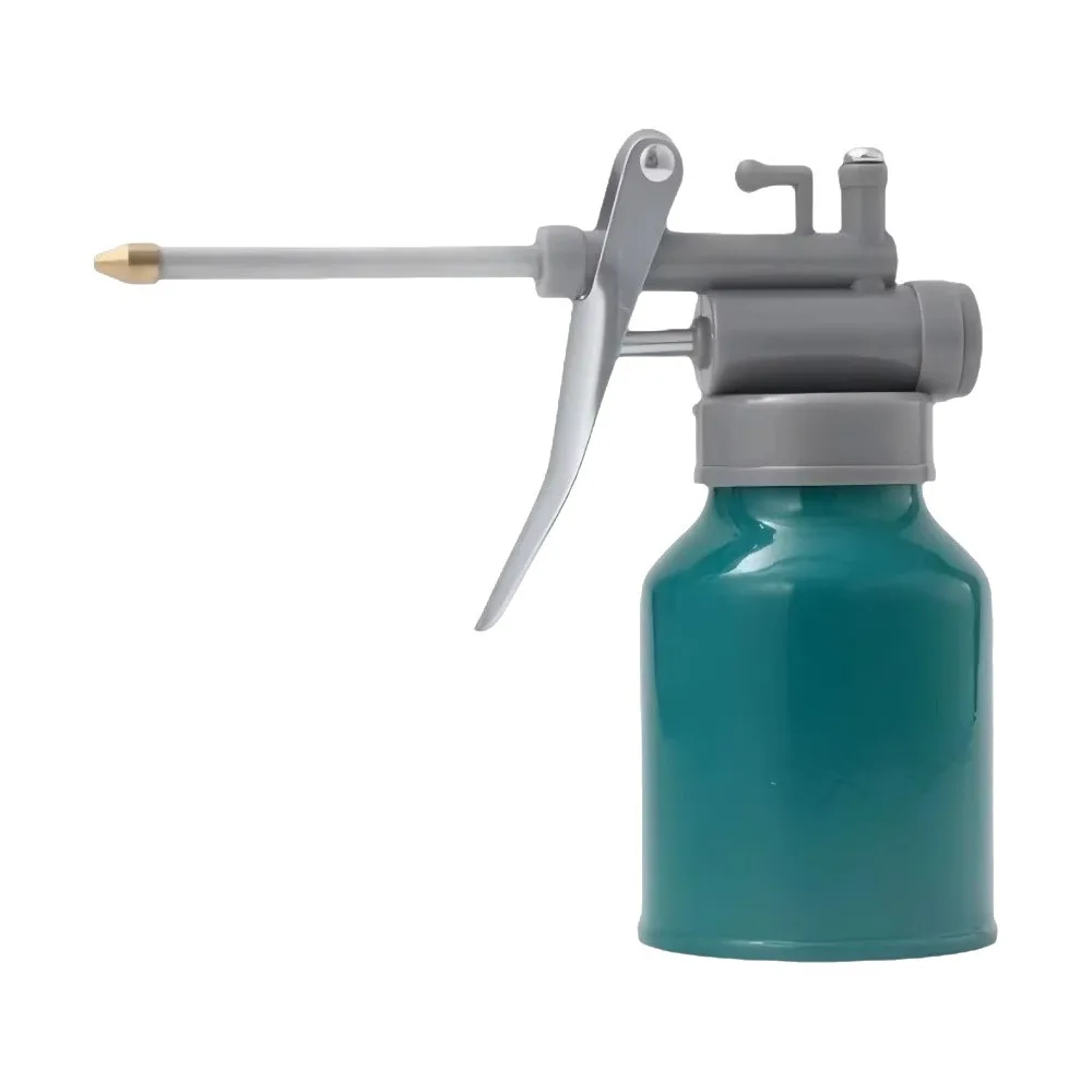 Tool 250ml Oil Can Red Spout Design High Pressure Pump Oiler High Pressure Thumb Pump Thumb Pump Oiler Car Repair