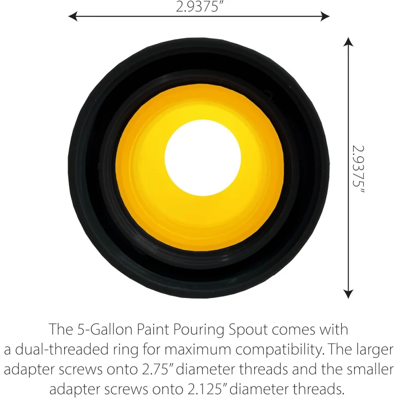 GPS5 Farbgießerbehälter mit 5 Gallonen