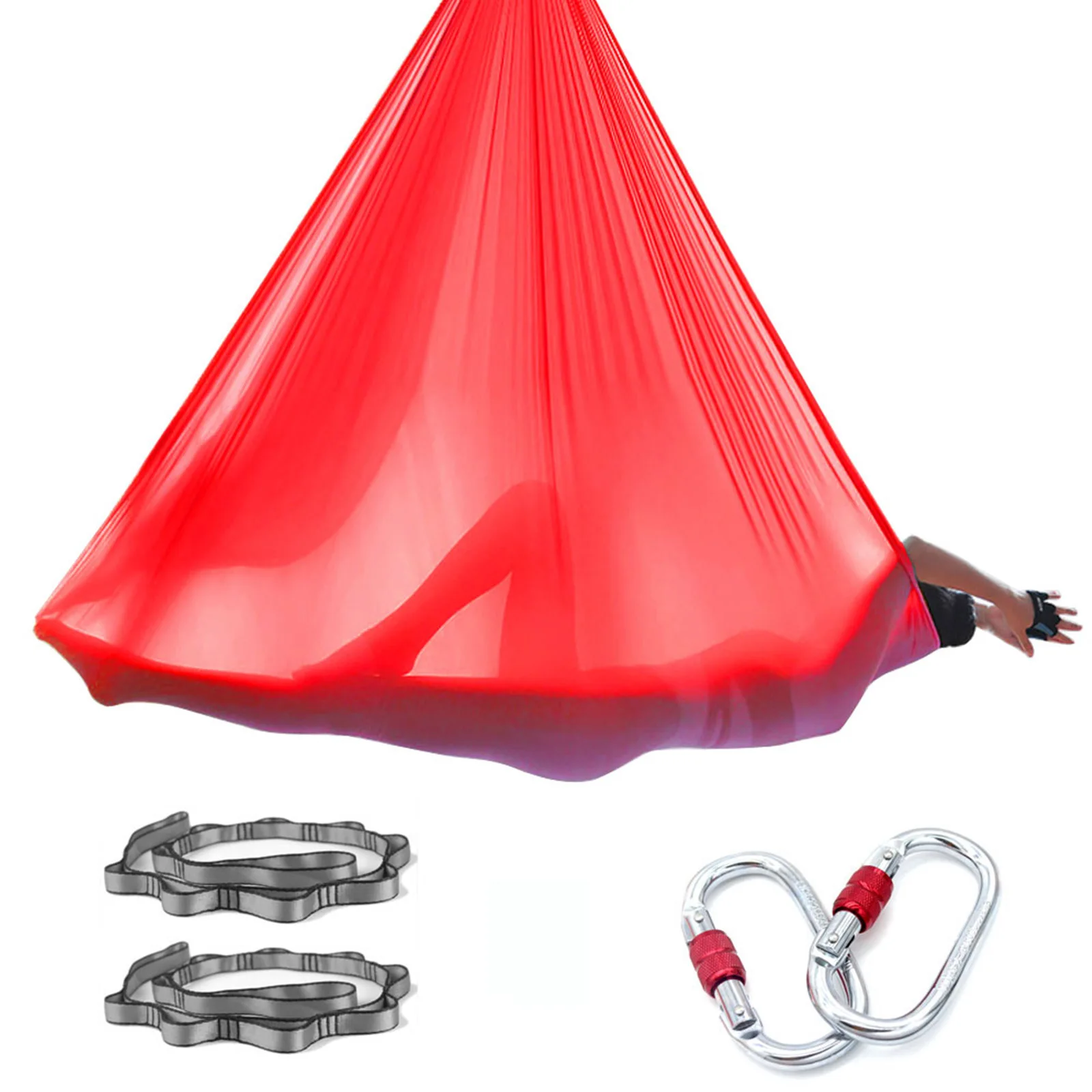 5.5 Yards 5 Meters Aerial Hammock Set Nylon 100% Quality Guarantee High Strength Fly Dance