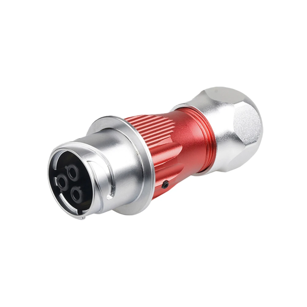 DH24 3 Pin Connector with IP68 Waterproof Rating and Metal Construction for Reliable For electrical Connections