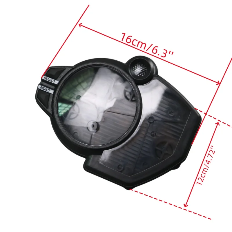 Motorcycle mileage meter shell case meter housing For Yamaha YZF R1 2009 2010 2011 2012 - 2014 R6 2017 - 2020