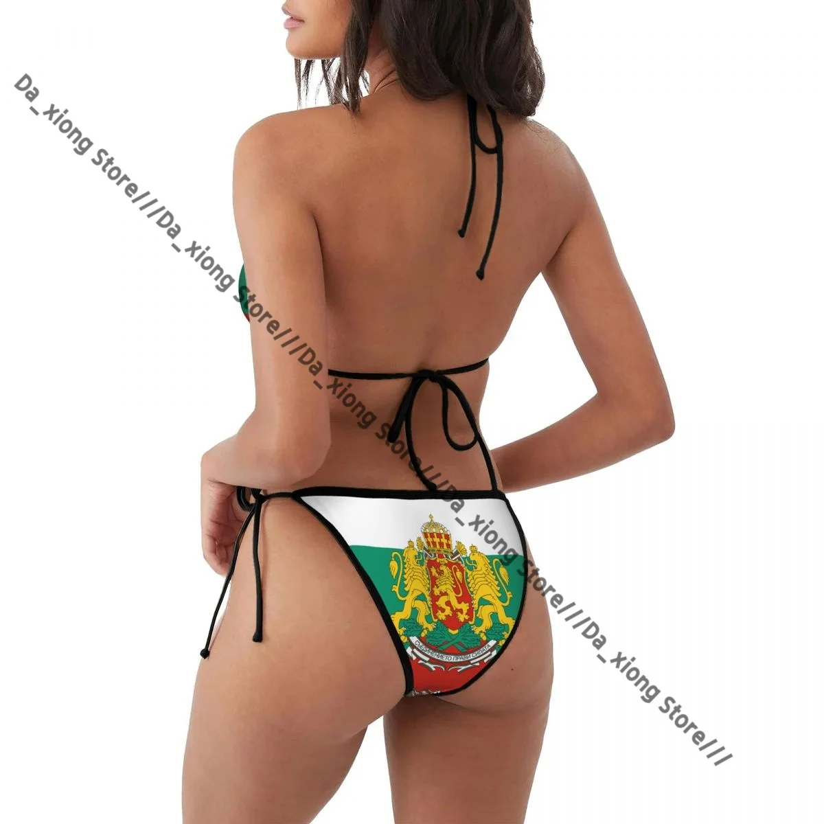 เซ็กซี่ Micro บิกินี่ธงบัลแกเรียชุดว่ายน้ําผู้หญิงชุดว่ายน้ําชุดบิกินี่ชุดว่ายน้ําบราซิล Beach Wear