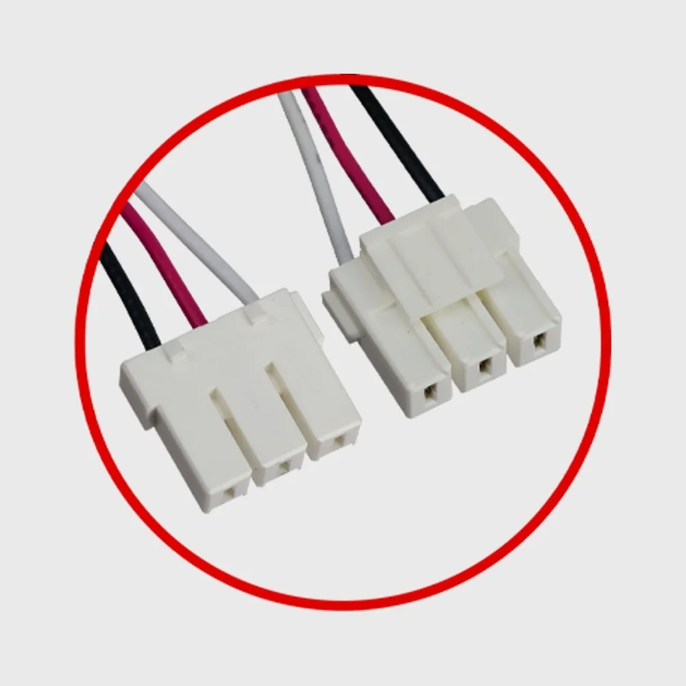 For Fridge Cooling White Cooling Fan Motor Optimal Cooling Performance Fan Refrigerator Part DC12V Power Supply