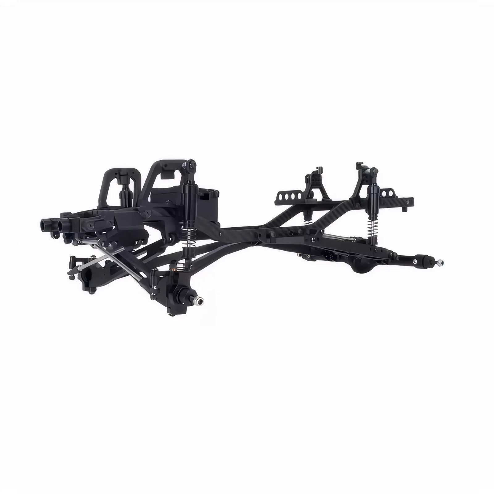 Zestaw metalowych podwozia CNC Twin I-Beam 2WD Pre-Runner do 1/10 RC Crawler Desert Truck Axial SCX10 I II III Pro TRX4 Capra Upgrade