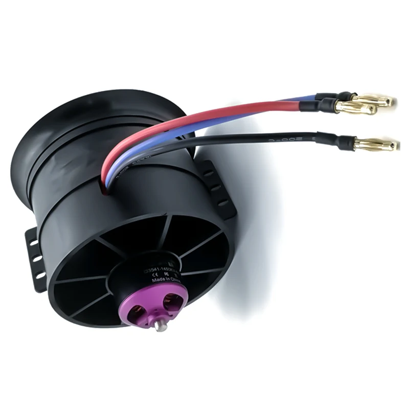 Hobbyhh EDF Fan 90mm Flat 12 blade 6S 1450kv 8s 1100kV, Suitable for RC Jet Aircraft