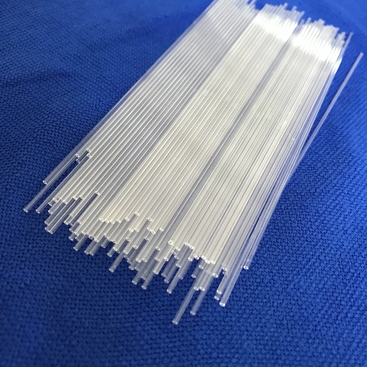 

Optical fiber hollow tube Quartz Capillary Tube OD 1mm to 2.5mm Silica Single-Bore Glass pipe High Temperature Glass Tubes
