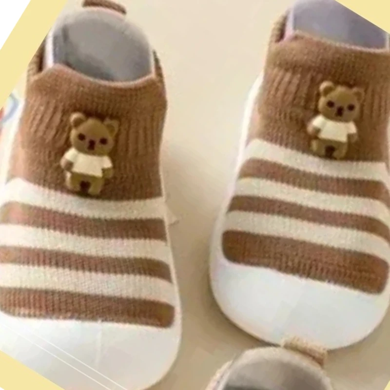

Summer Anti-fall Shoes Striped Cute New Baby Shoes Baby Toddler Shoes Soft Sole Children's Shoes Breathable Cartoon