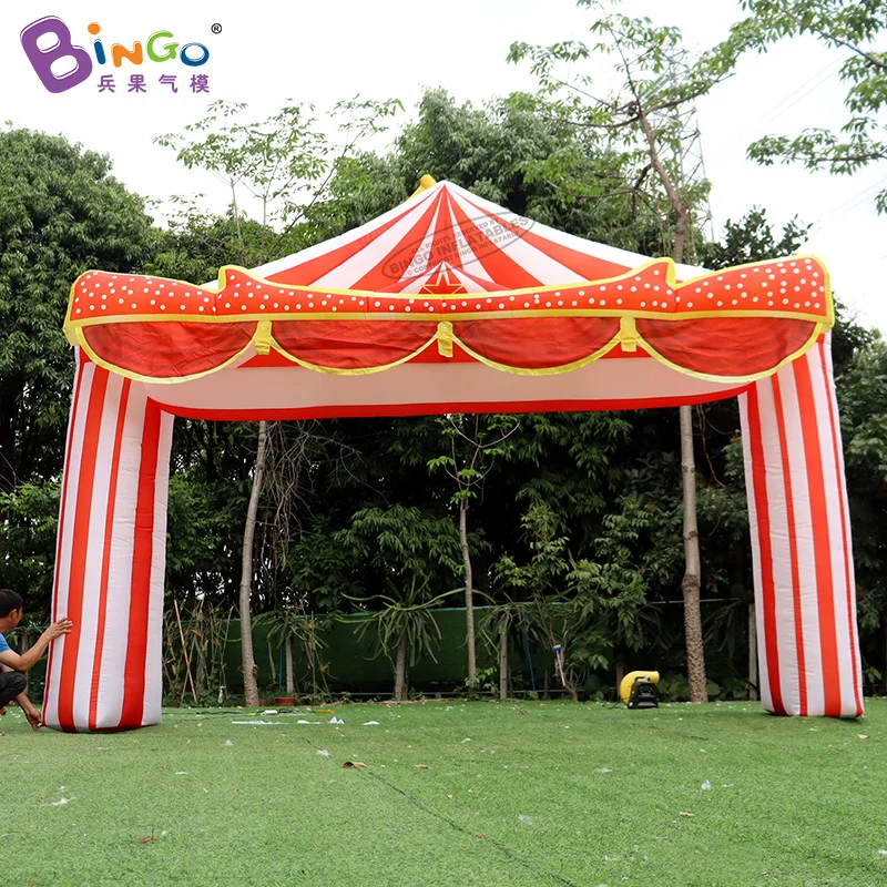 Custom 3.8X4.8 Meters Event Party Supplies Giant Inflatable Circus Arch Way for Decoration Toys