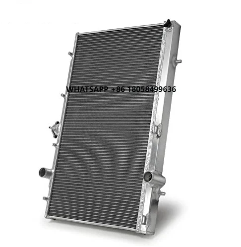 

Lancer Evo 4 5 6 Aluminium Race Radiator Rad Upgrade 42mm Core Depth 2-Row