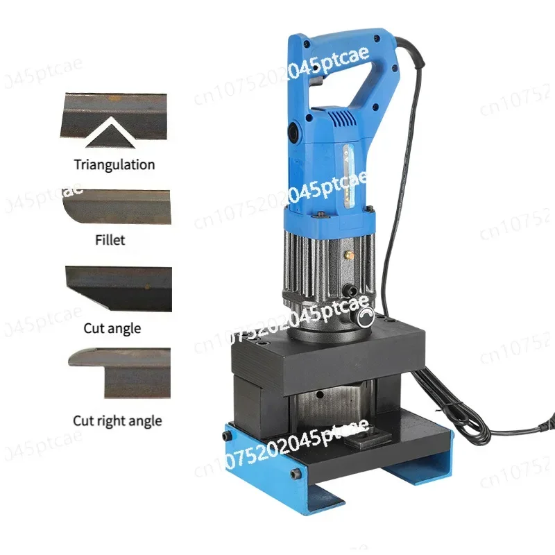 Electric Hydraulic Angle Steel Cutting Machine Electric Angle Steel Cutter Four in One Portable Angle Iron Quick Cutter