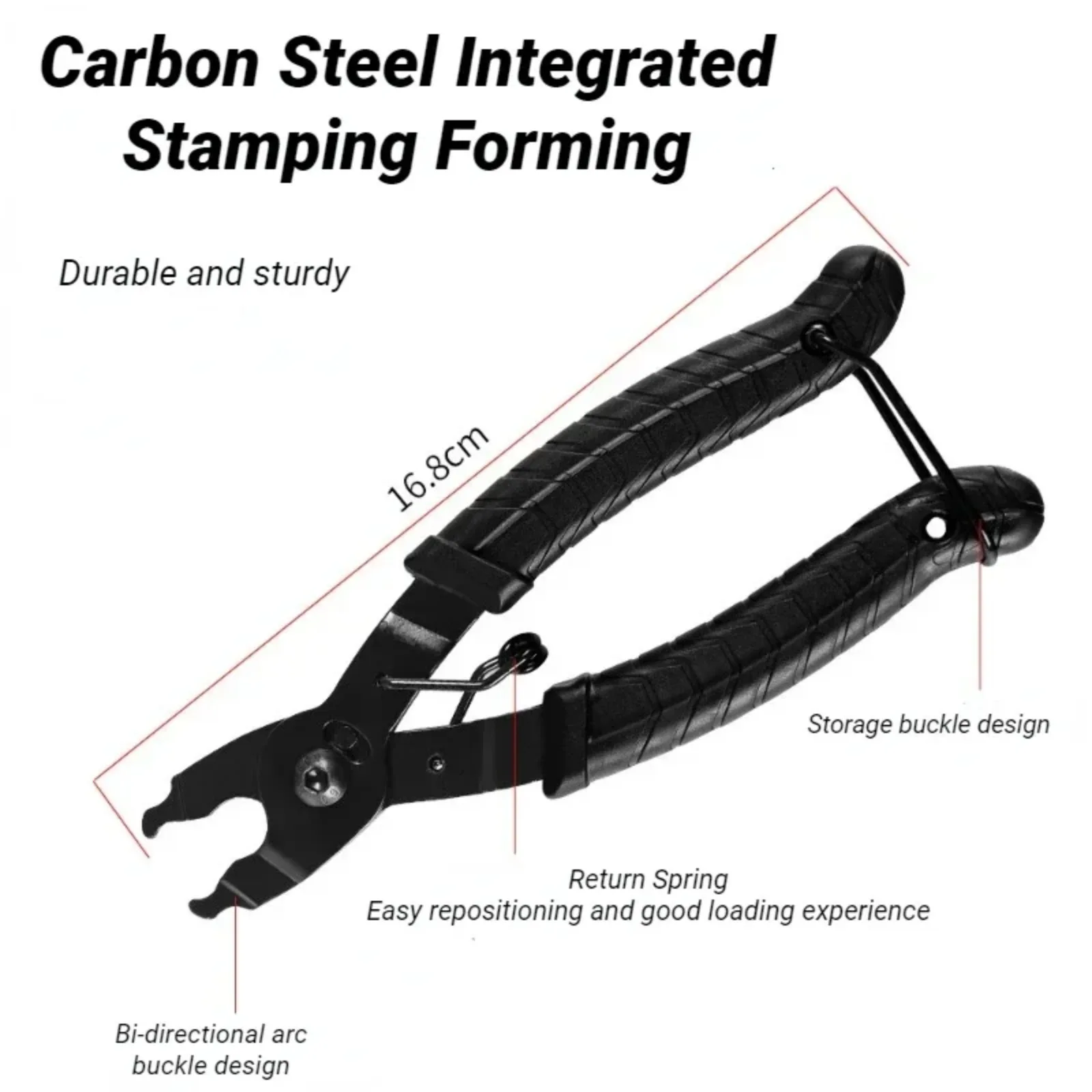 1PC Bicycle Chain Disassembly Tool Quick Release Multi Link Plier Buckle Cycling Chain Cutting Pliers Dual-purpose Tool