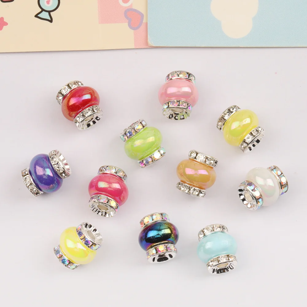 

Cordial Design 100Pcs 14*14MM Hand Made/DIY/Jewelry Findings & Components/Rhinestone Effect/Lantern Shape/Acrylic Bead #16859
