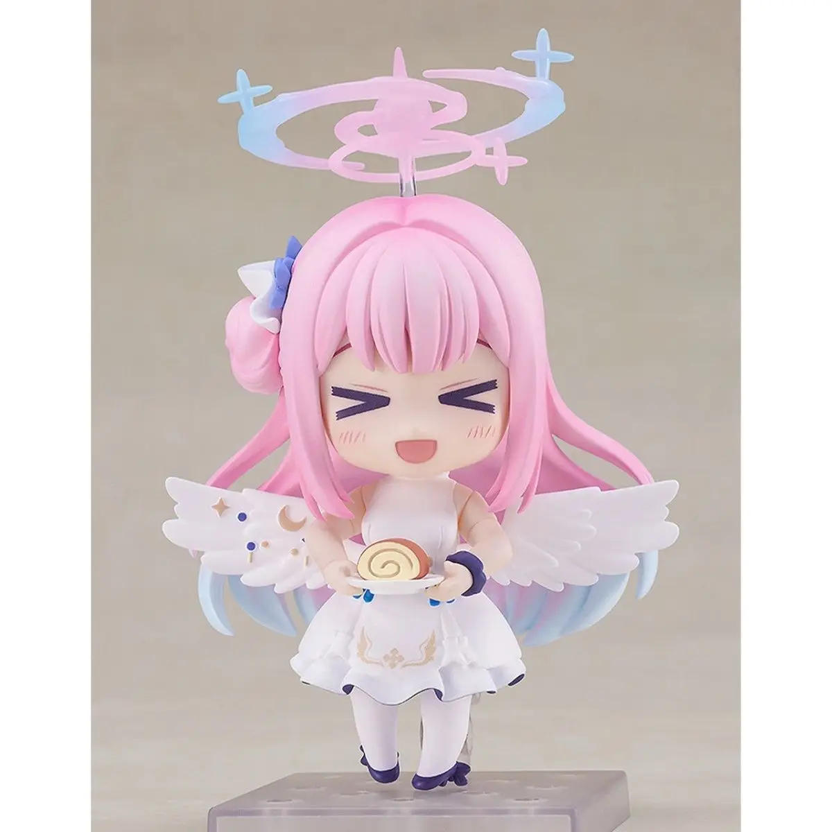 Mika estatueta q versão azul arquivo figura mika anime estatueta modelos de pvc bonito estátua coleção ornamento bonecas brinquedo presentes ﻿