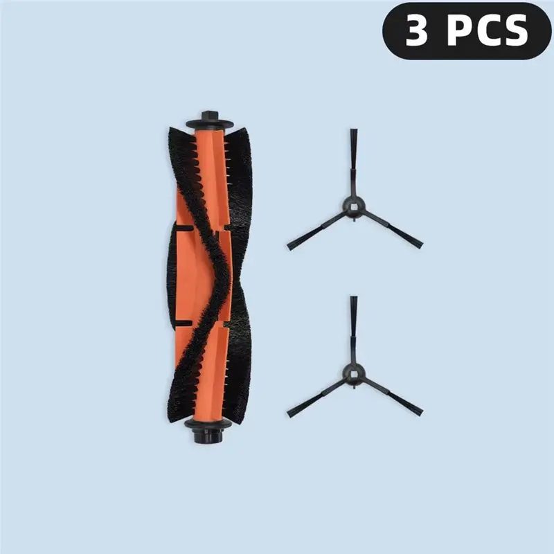 【PARTY】الفرشاة الرئيسية، الفرشاة الجانبية، الفلتر، استبدال الممسحة لـ Dreame Mova M1، Trouver M1، ROPO Laser Slim، Kewbily DL30 Pro