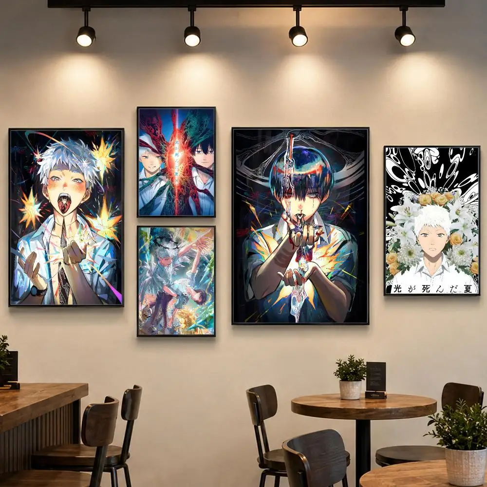 Anime T-The Summer Hikaru Died Poster PP Paper Decorative Wall Art for Living RoomsBedrooms Bars Cafes Stylish Home Decor Gift
