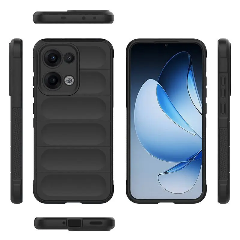 For OnePlus Nord 6 Turbo 6 Case Wavy Stripe Thickened Protec