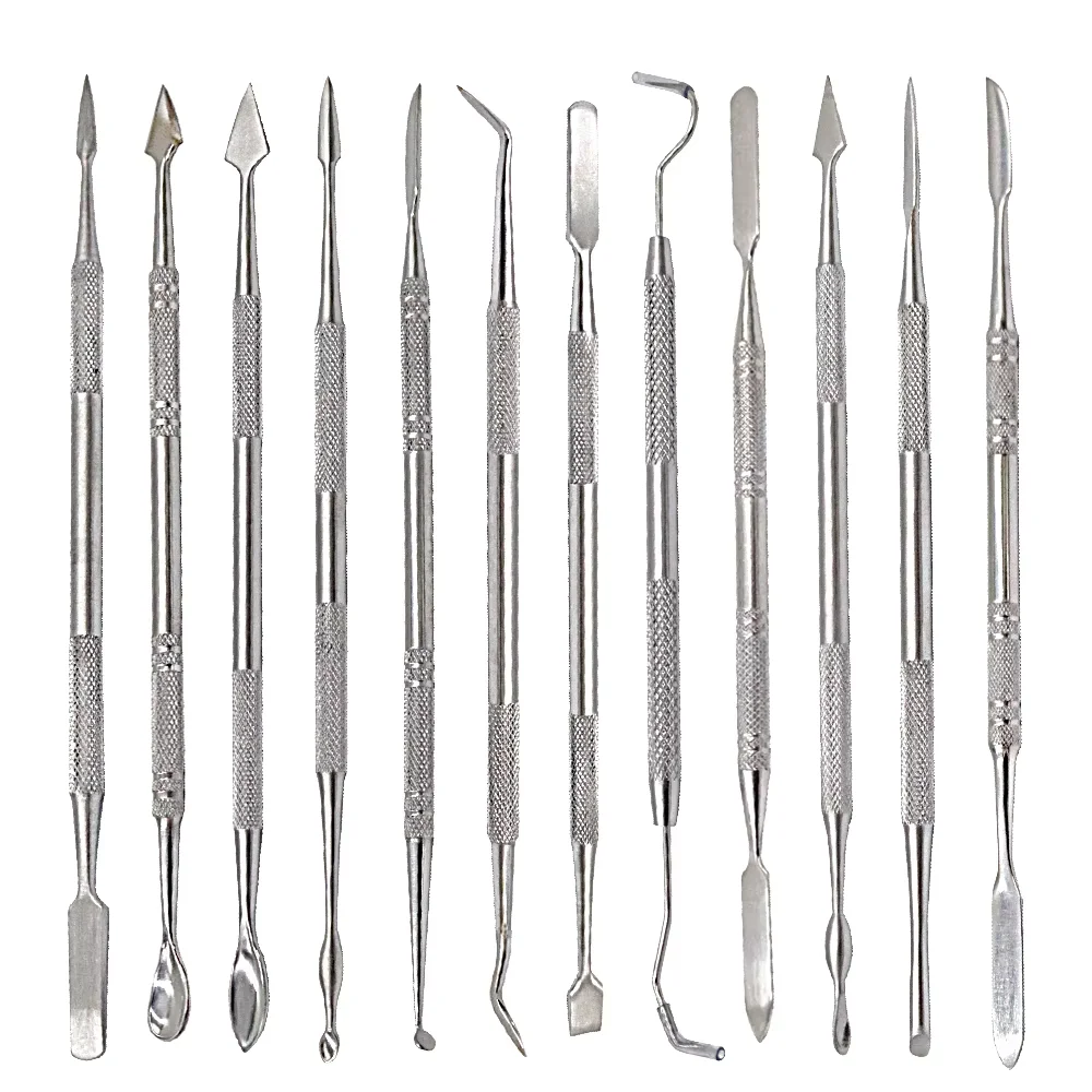 

12 Piece Wax Knife Kit - Designed for Clay, Sculpture, Pottery and Metal Carving