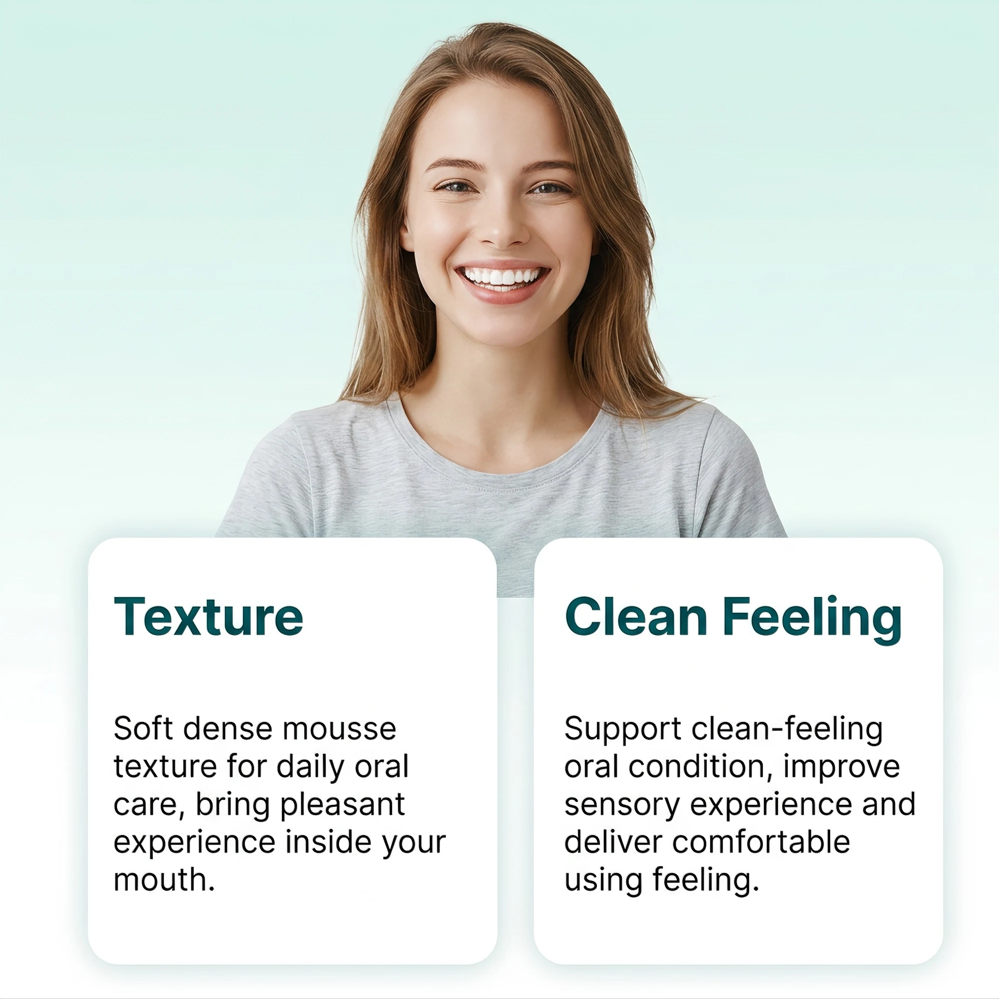 Refreshing Oral Foam Mousse Clear Hidden Food Residues Deliver Pleasant Breath For Daily Oral Routine Gentle Teeth Cleaning Foam