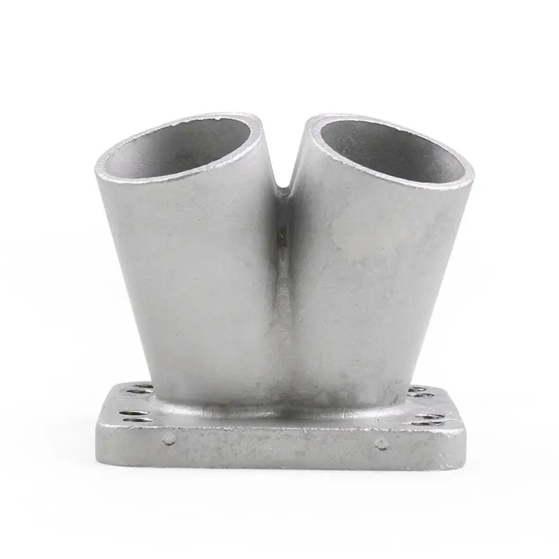 A30F-New جودة عالية يلقي 4-Hole شفة قاعدة 4-1 اسطوانة المنوع المشتركة ل T3 T4 التوربينات تعديل أجزاء السيارة #4