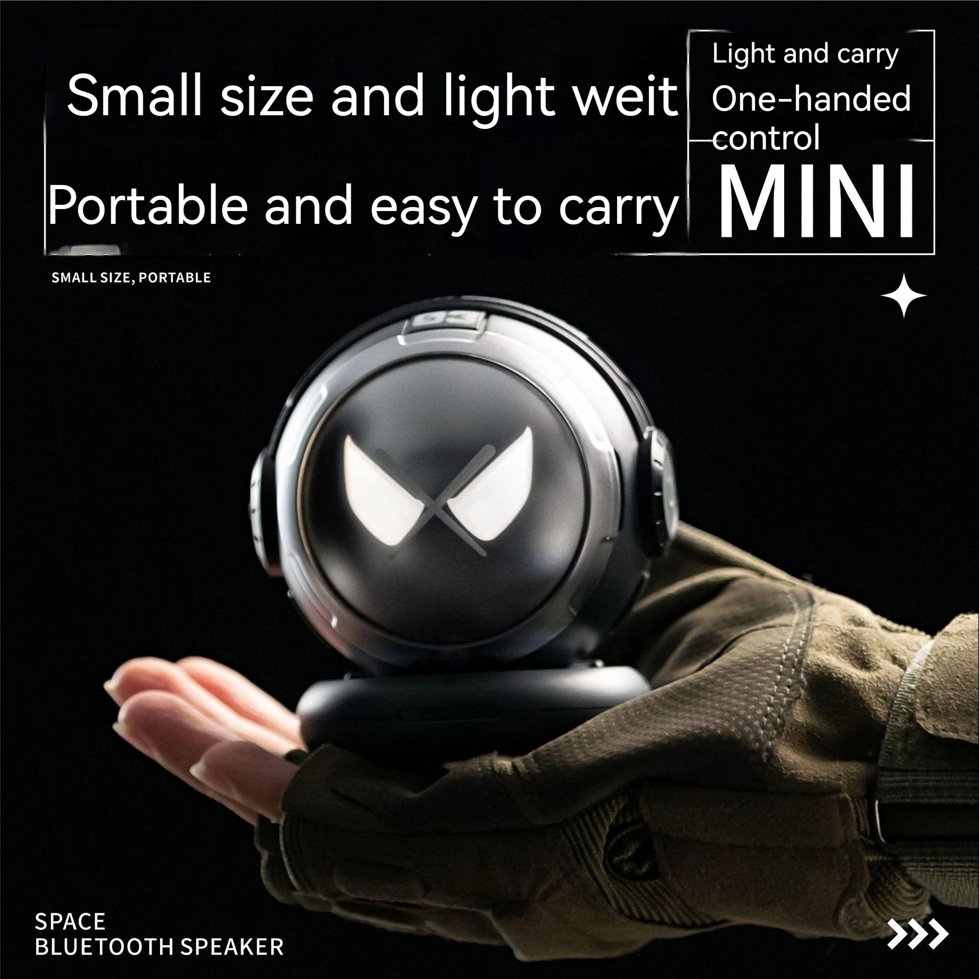 The New Bluetooth Speaker Little Devil Portable Mini Wireless Loudspeaker Box Gift Must-have