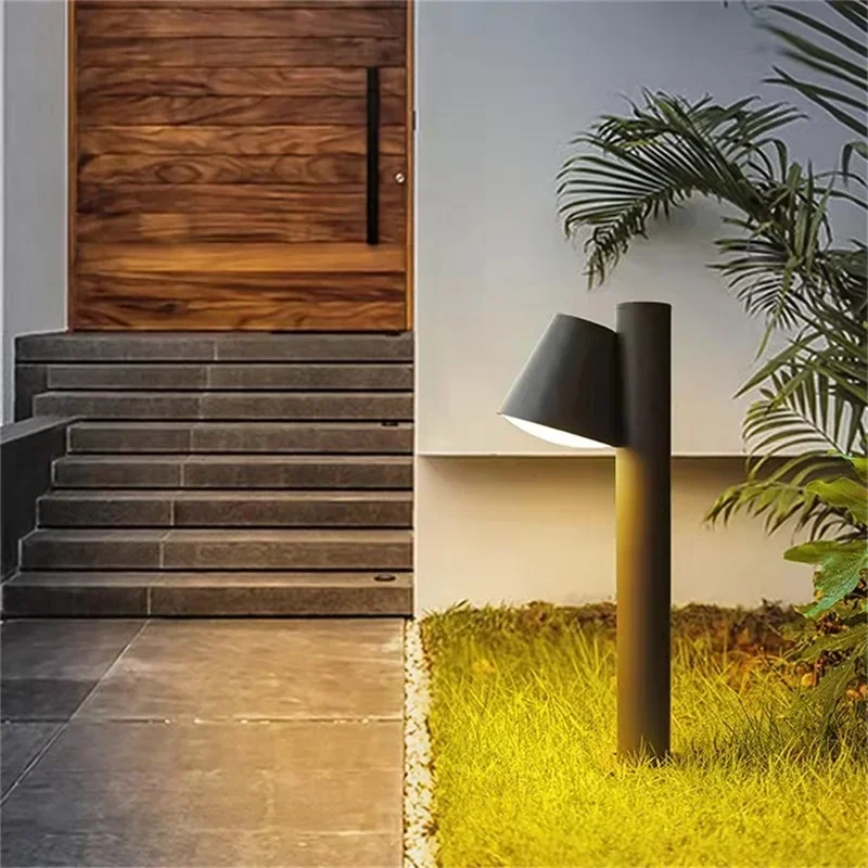 GISELLE Nordic Modern Outdoor Lawn Lamp Light LED Waterproof Home for Villa Path Garden