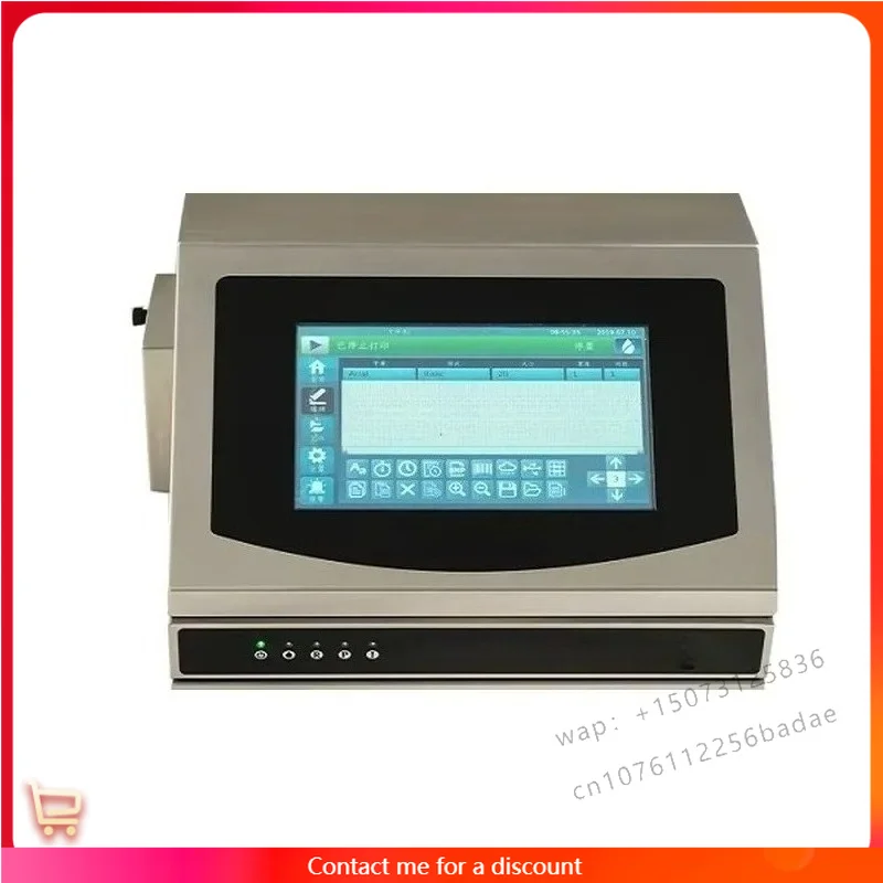 CIJ Small Character Printer with Production Line Continuous Inkjet Coding Printer Printing Machine