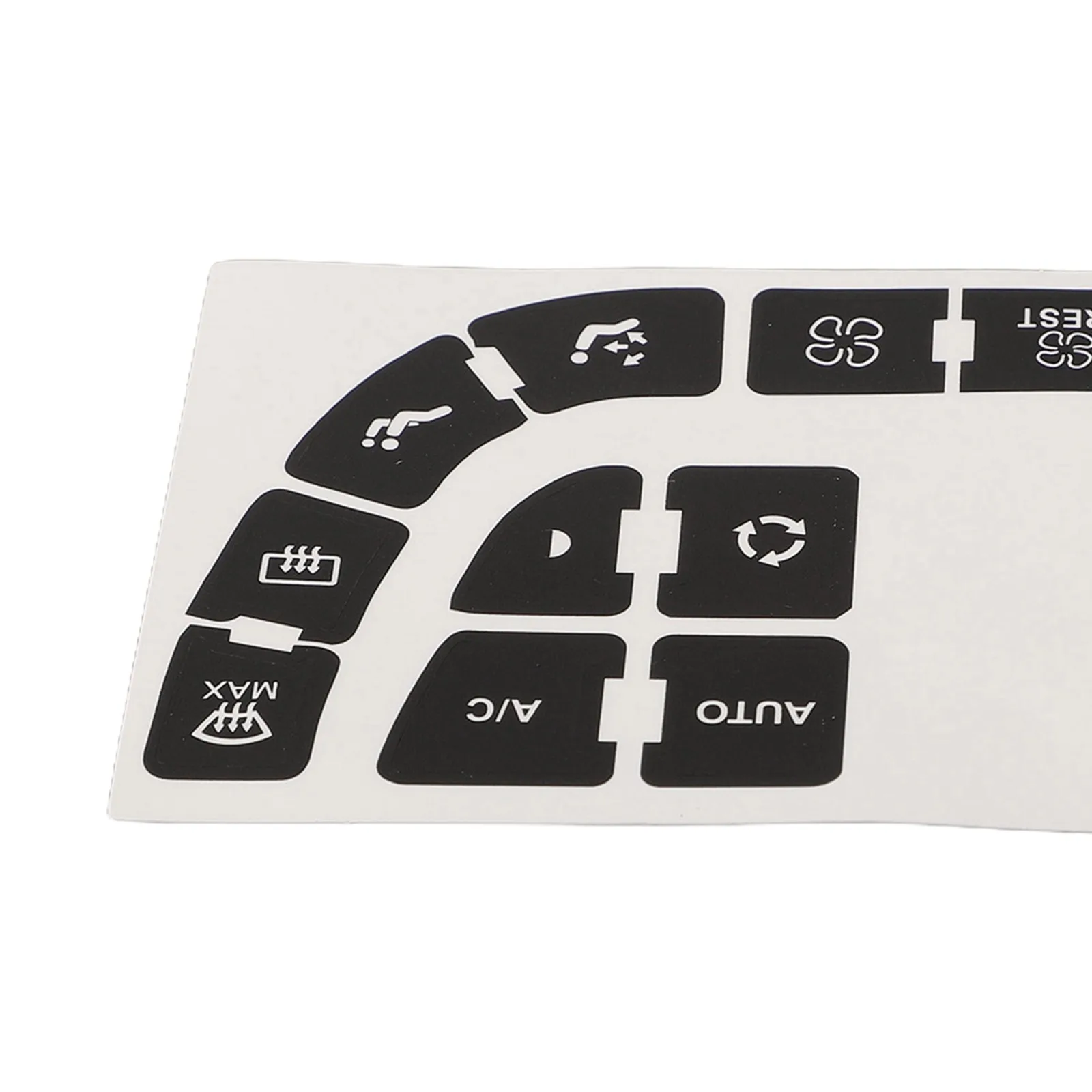 1 set adesivo per riparazione pulsante AC per auto per C4 per Grand Per Picasso adesivo per riparazione pulsanti decalcomanie per controllo aria