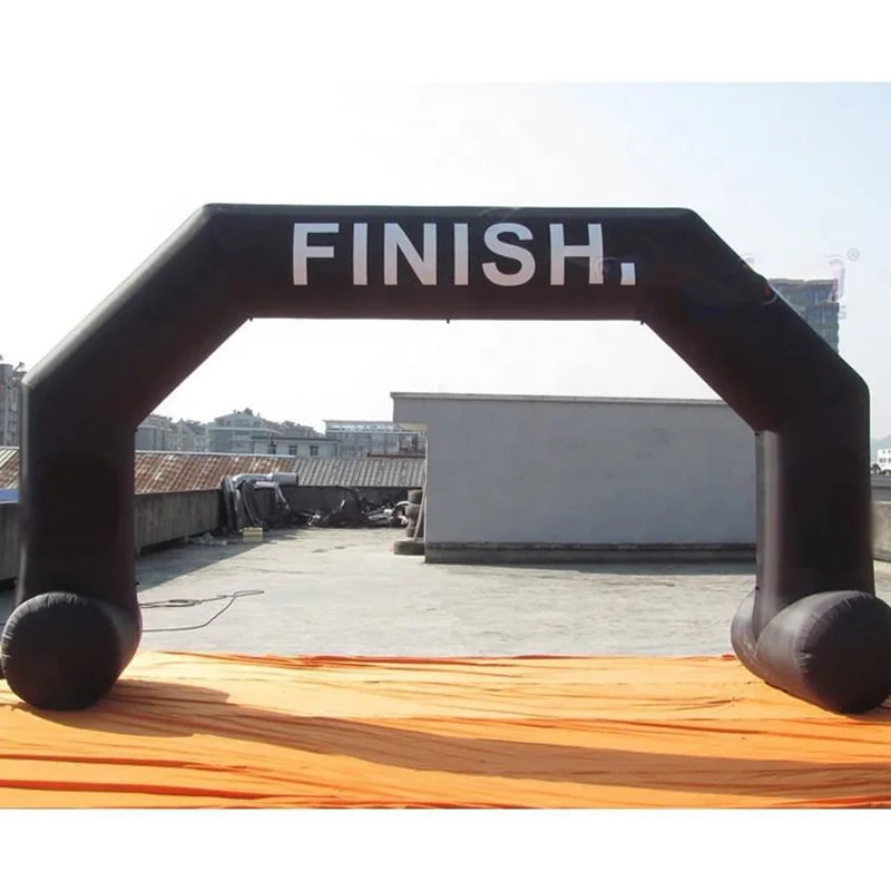 Customized heat transfer Printing Outdoor Entertainment Event Race Entrance Finish Line Inflatable Arch