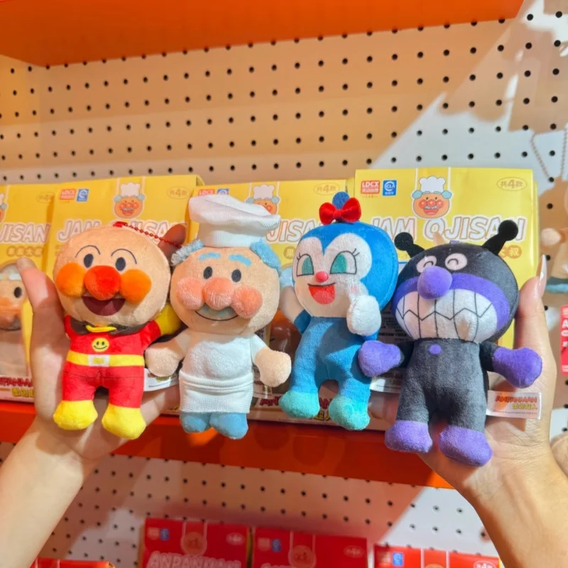 بانداي بريدمان ألعاب من نسيج مخملي غمزة موضوع الجلوس الشكل على ظهره قلادة لينة محشوة الحيوان هدية لمحبي أنيمي والألعاب #6