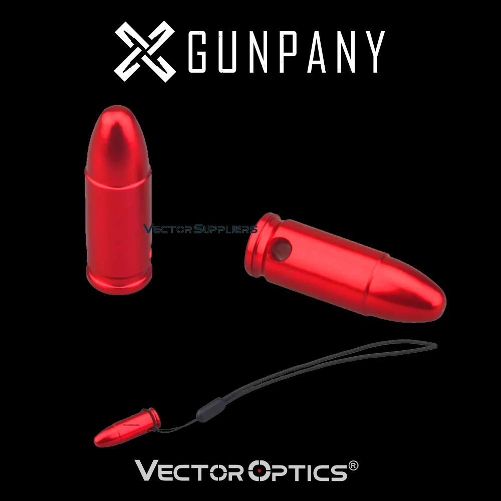 Vector Optics 9mm Snap Caps .300 .223 12GA Caliber Cartridge Bore Sighter For Training Tactical Metal 7.62 Round Bullet Snap Cap