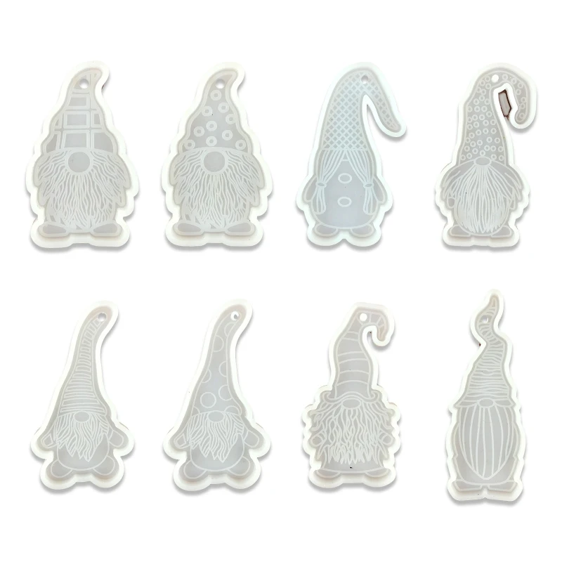 

Easter Gnome Keychain Epoxy Resin Mold DIY Crafts Jewelry Casting Tool Keyring Pendant Silicone Mould