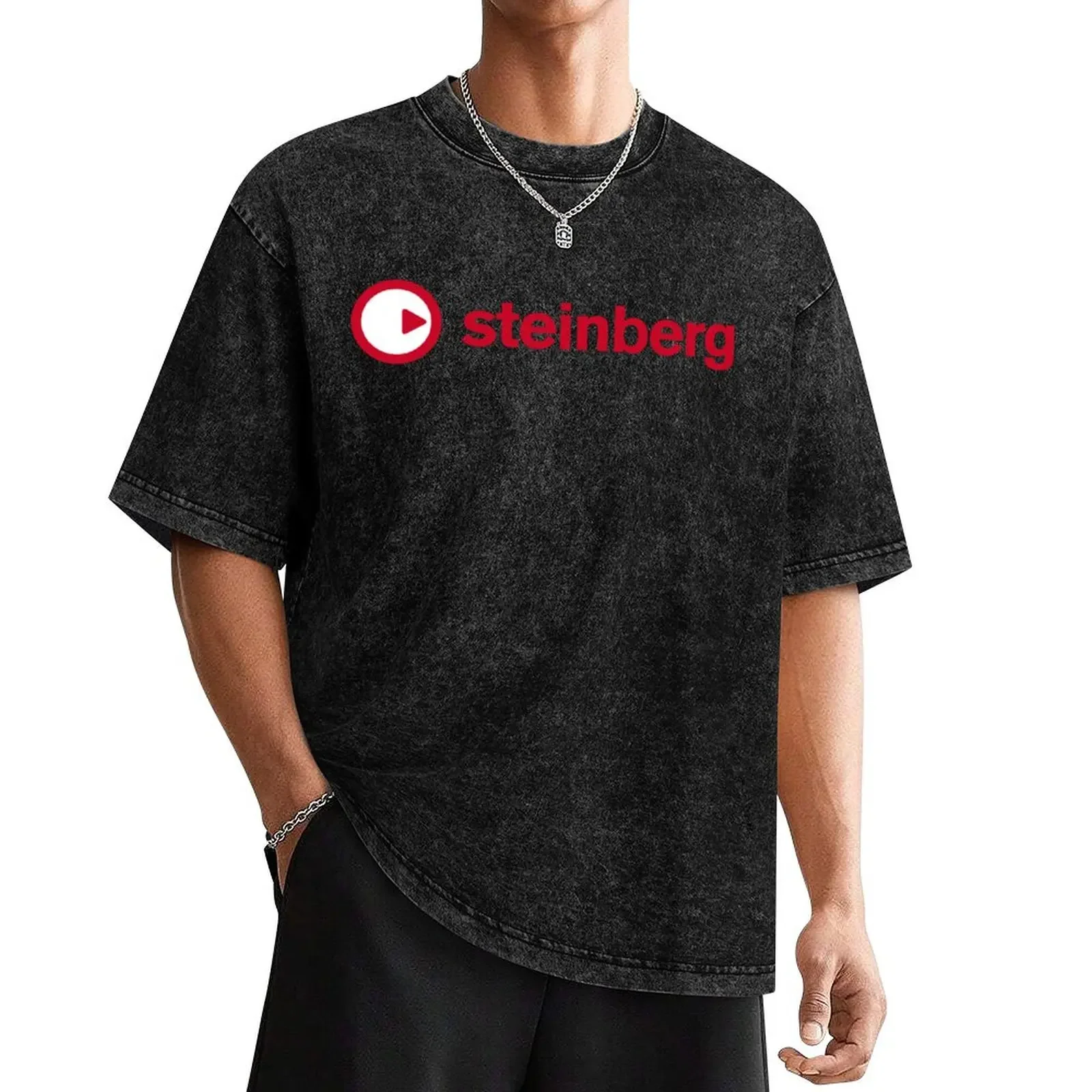 Steinberg New Logo T-Shirt cute clothes sports fans vintage t shirts heavy weight t shirts for men