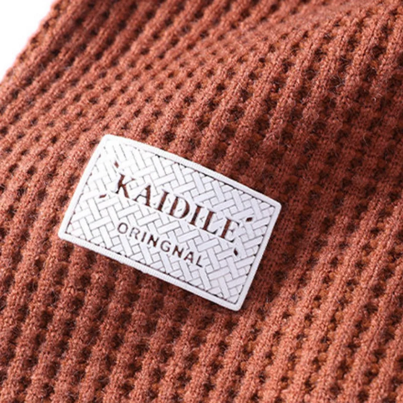 الرجال الخريف الشتاء طويلة الأكمام متماسكة كاذبة قطعتين سترة التلبيب جديد الدفء السترة الترفيه موضة الشباب ملابس للرجال #5