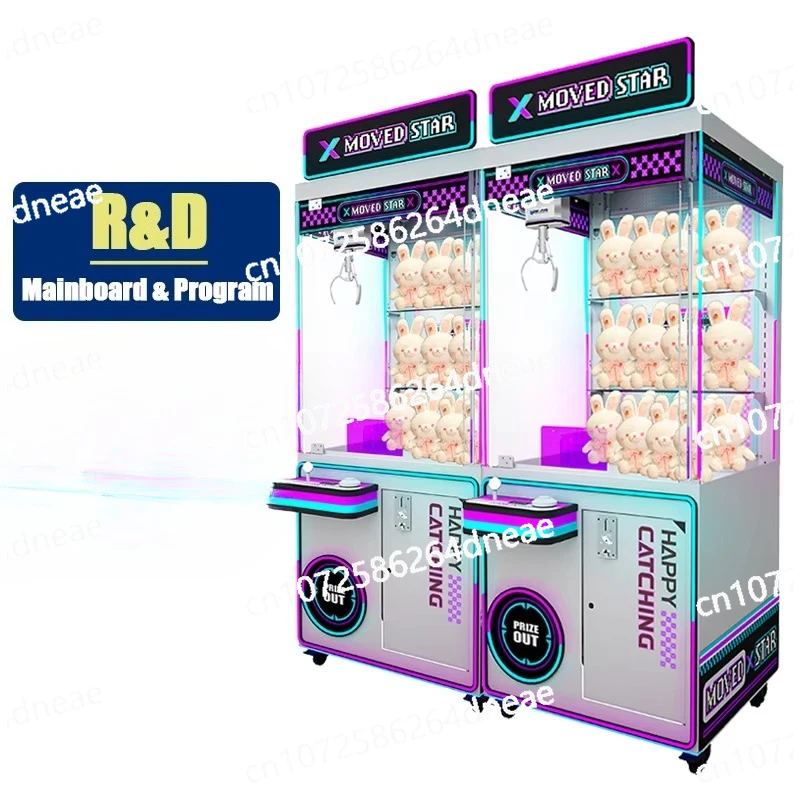 

Cheap amusement park slot machine toy vending machine arcade claw crane claw machine with ticket receiver