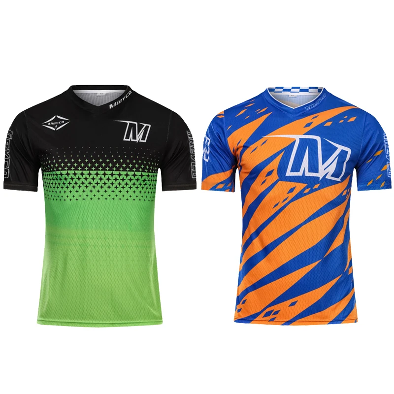 

2 Pcs Quick Dry Men's T-shirt Athletic Gym Male Camisetas Sportswear Compression Fitness Shirt Top Running Jersey Sport Clothing