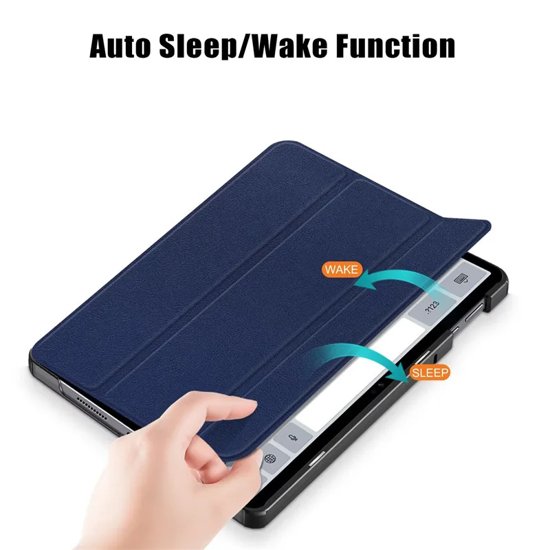 Dreifach Faltbare Hülle für Honor Pad X9a 11,5 Zoll mit Auto-Wach-/Schlaf-Funktion Stoßfeste Lederhülle für Huawei – Detail 3